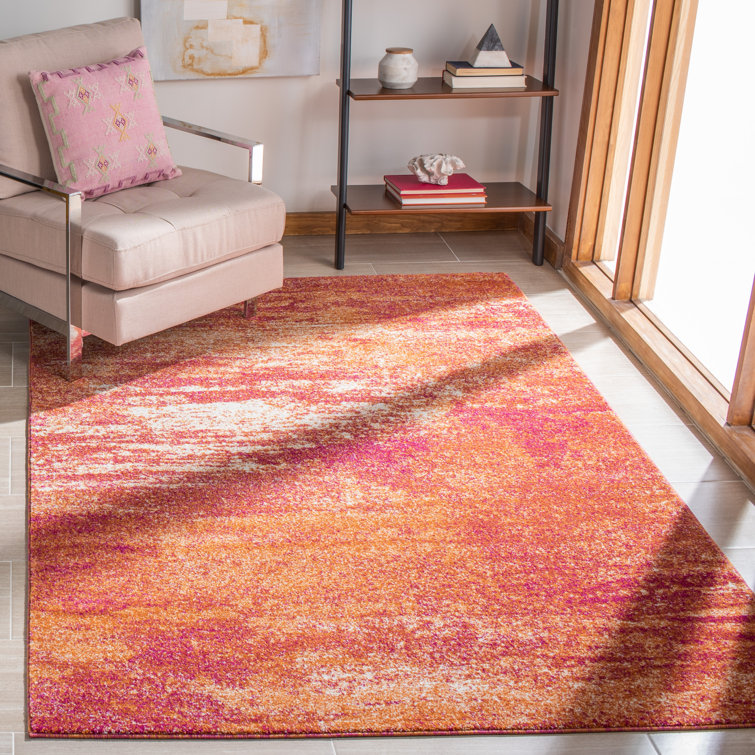 Tapis abstrait Casey-Marie Performance