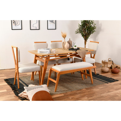 Swanscombe 5 - Person Dining Set