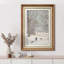 Paysage de traîneau d'hiver, impression sur papier-91356154-91356153