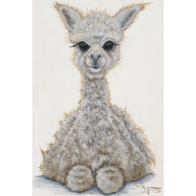 " Baby Alpaca " by Hollihocks Art