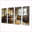 «Brown Rustic Bathroom Charm I», ensemble d'art mural rustique-1509150147