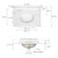 Dessus de meuble-lavabo en marbre de culture avec dosseret-753936219-753936220
