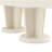 Portrait Rectangular Dining Table - Alabaster White