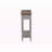 Gunars 2-Tone Console Table with 1 Drawer in French Provincial Style, 30.9" H X 30.96" W X 11.56" D