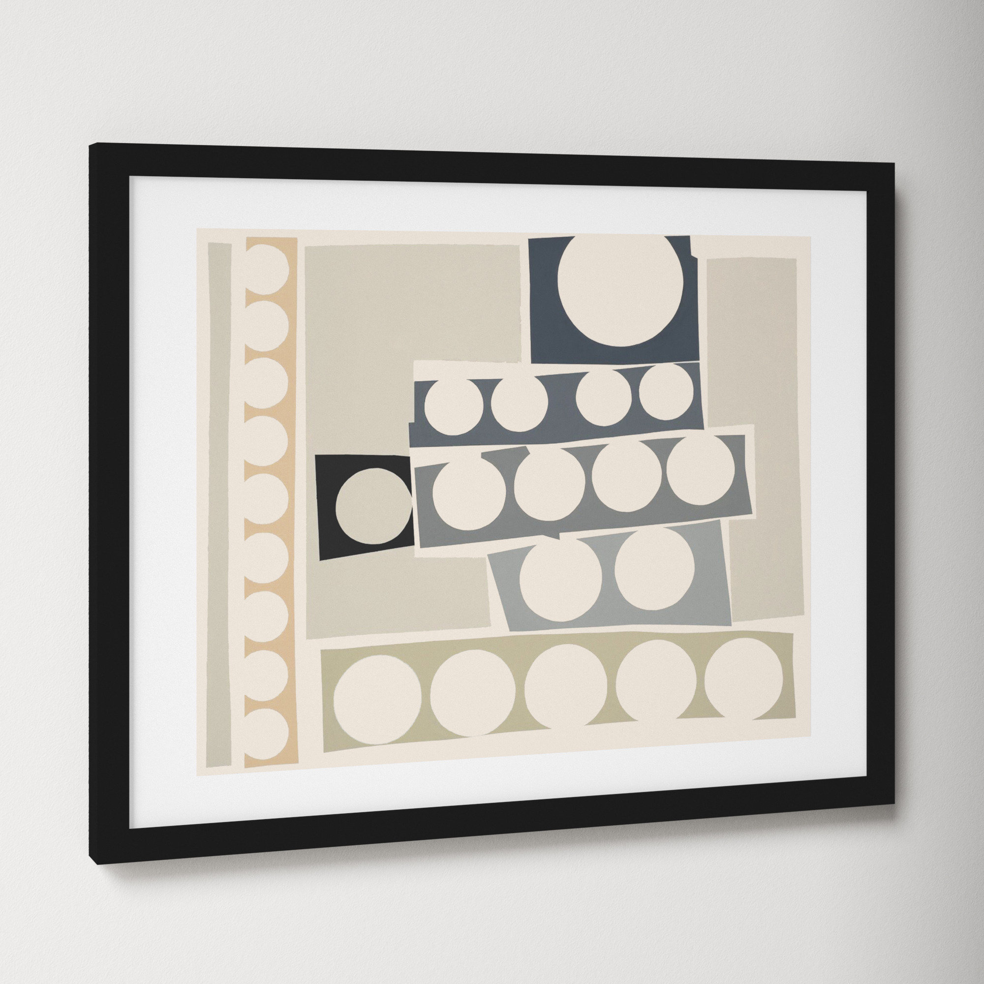 Cosmos 6.0 by Lee Lessem, Black Framed, 20" H x 25" W x 1.25" D