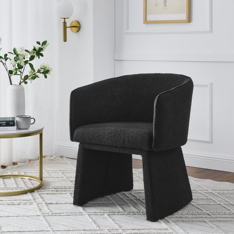 Chaise moderne et simple de style moderne, Noir, noir, noir, noir