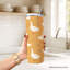 Charmant gobelet personnalisé 20 oz avec couvercle et paille en acier inoxydable