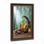 Art mural sur toile Zen Stone Stack Bamboo and Candles in Misty Woods-504334342