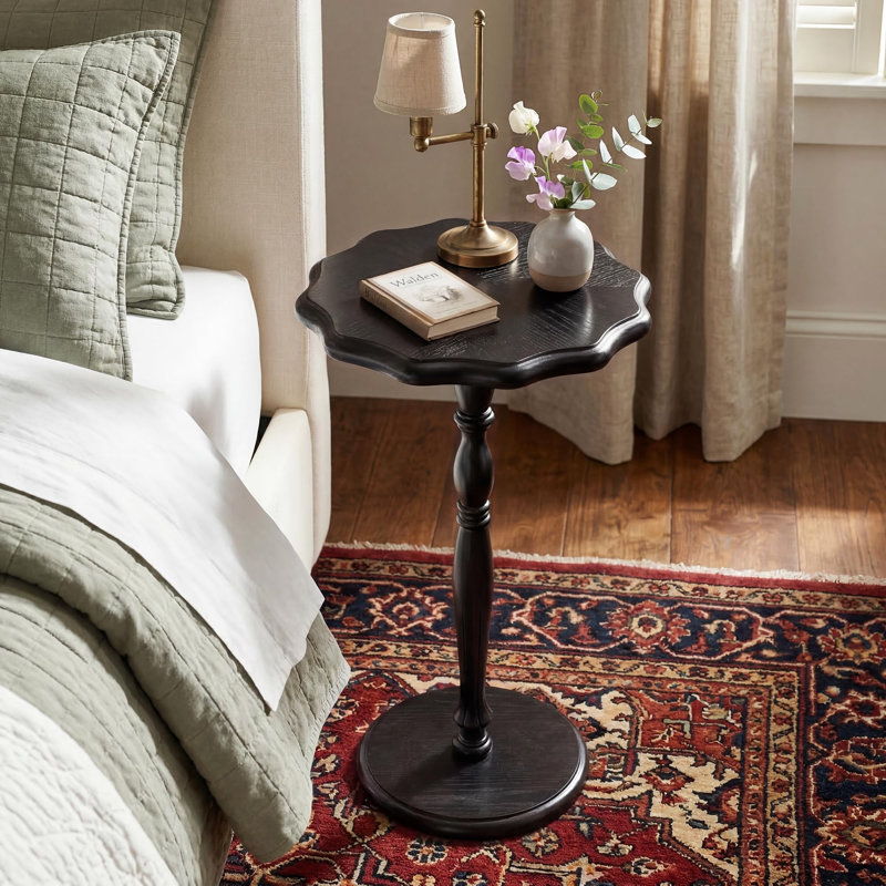 table de bout, Noir