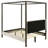 Upholstered Canopy Bed