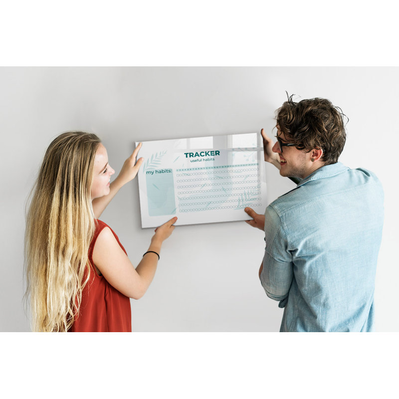 Magnetic Glass Dry Erase Board