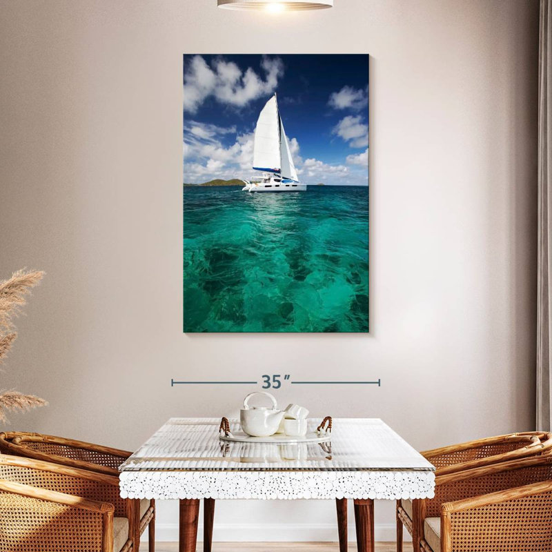 Mehar Catamaran Boat, H 48 po x l 32 po