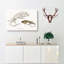 Lizard Illustrations by John Edward Gray - Wrapped Canvas-55329456