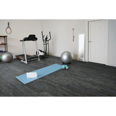 Mohawk Advance 12" x 36" PET Fiber Carpet Tiles (72 sqft per carton-24 Tiles)