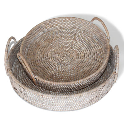 Rattan/Wicker Decorative Tray