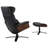 Dillon Leather Swivel Recliner-114180344