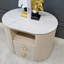 60cm W Stainless Steel Bedside Table