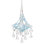 Princes Chandelier Ornament - 6 Inches Set Of 6