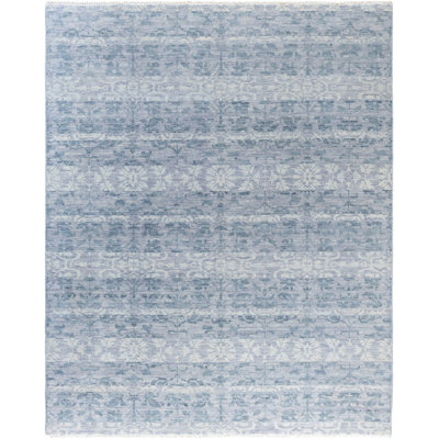 Overdyed One-of-a-Kind 8' 0" X 9' 8" Hand Knotted Area Rug