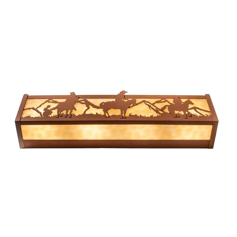 Rustic Lodge 4 - Light Bath Bar