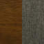 Artresha 7-piece Rectangular Dining Table Set Dark Walnut-1462187883