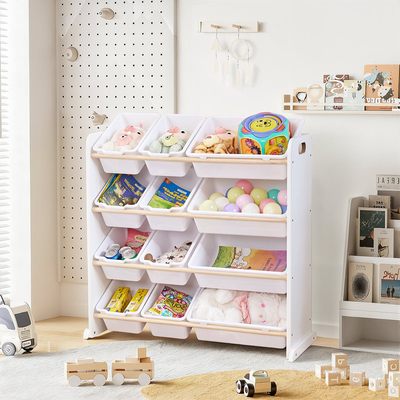 Support à 4 niveaux pour comptoir polyvalent, Blanc