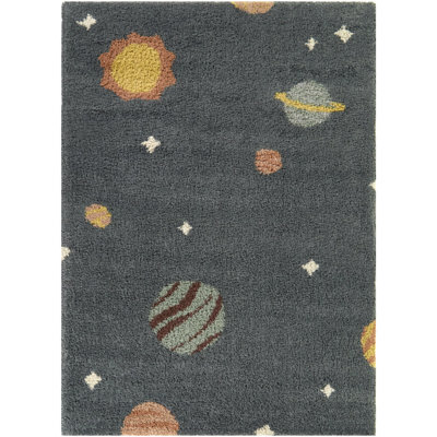 Hibbard Rectangle Geometric Polypropylene Plastic Rug