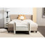 Banc de chambre sans fonction de rangement, banc de rangement, coussin amovible