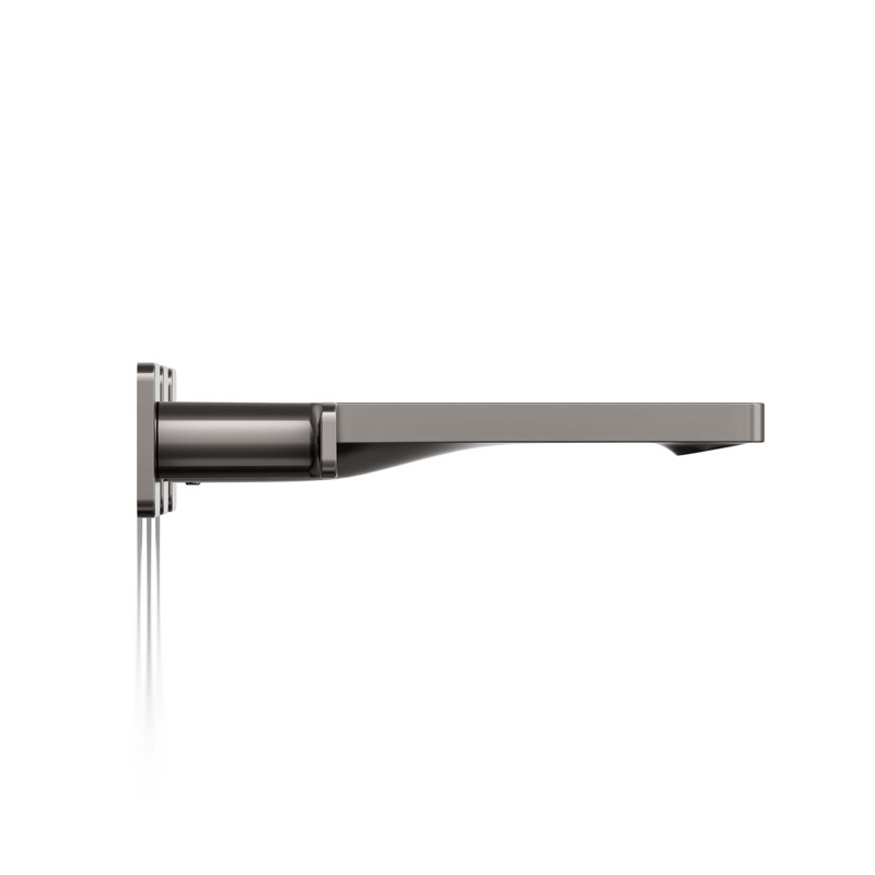 Parallel Wall Mount Bath Filler Trim, Vibrant Titanium