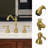 2-handle Bathroom Faucet-70944494