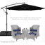 Parasol en porte-à-faux 10 pi Montre-722057552
