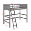 Kaman Solid Wood Twin Size Loft Bed With Ladder-274072878