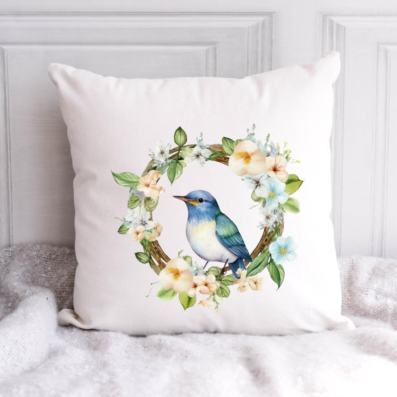 Nautical Sea Life_74 - Throw Pillow Insert Include Reversible Throw Pillow, 16"H x 16"W