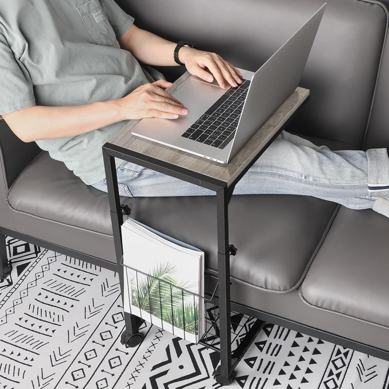 End Table, Black, Grray