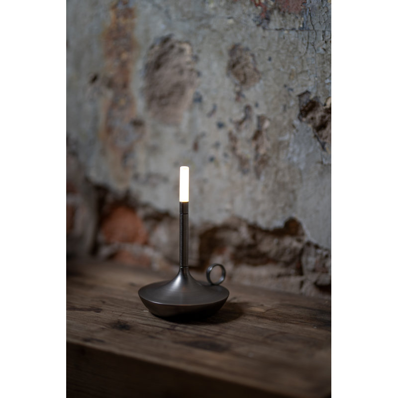 Graphite Portable Rechargeable LED Table Lamp