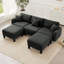 Canapé modulaire en U à 3 places Boucle Fabric-1746095672-1746095653-1746095651