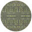 Tapis d'intérieur rond 8 po