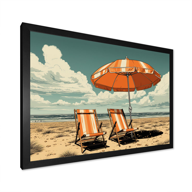Reinhardt - reproduction sur toile, H 16 po x l 32 po x P 1 po, Cadre simple noir