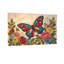 Reproduction d'art avec motif de papillons colorés animaux-1376176074