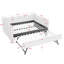 Lit de jour avec lit gigogne simple sans sommier-487238519