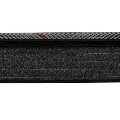 Matelas hybride en mousse viscoélastique gélifiée 13 pouces avec ressorts ensachés, refroidissement et support de bord