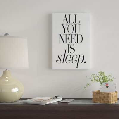 " All You Need Is Sleep " by Honeymoon Hotel