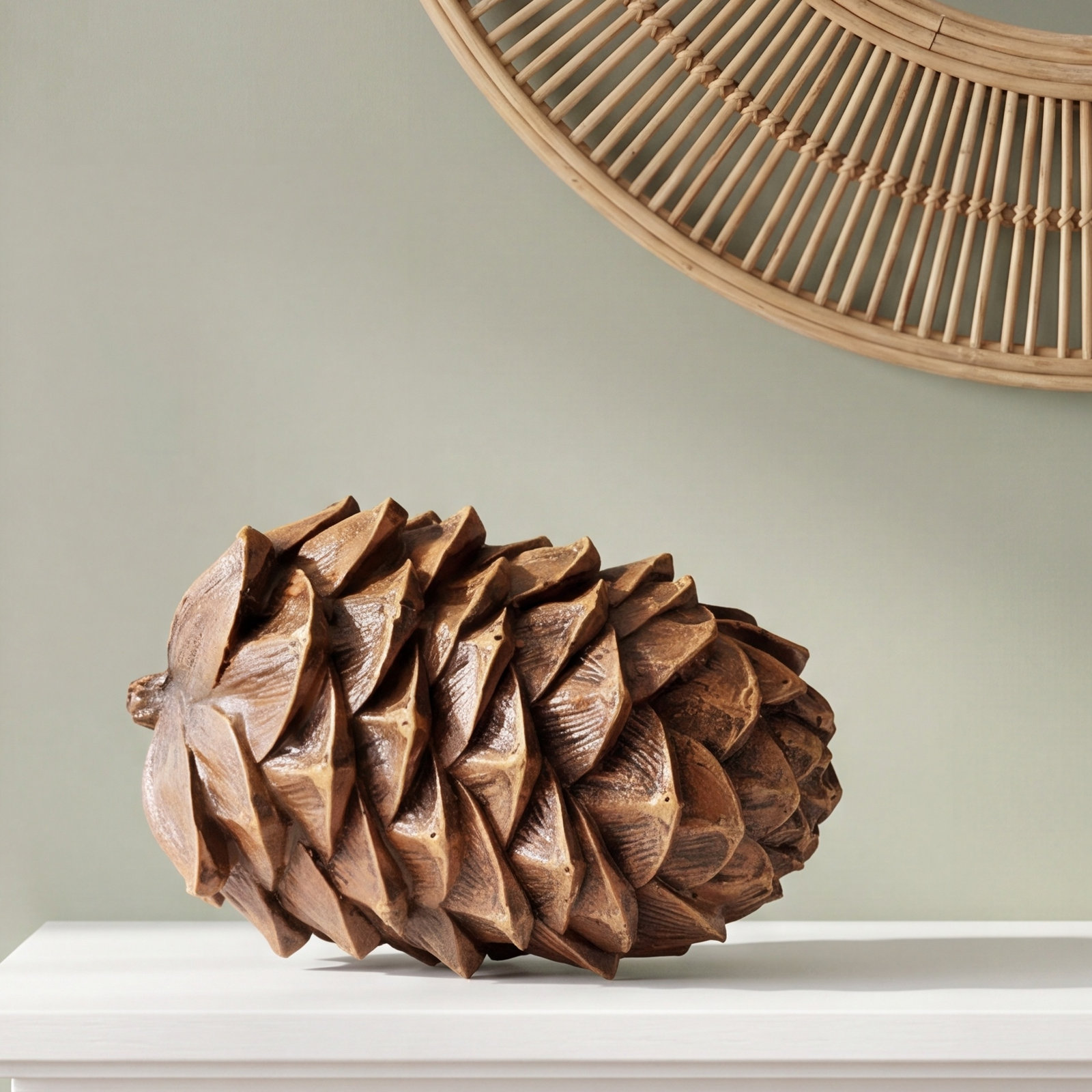 12-Piece Pinecone Holiday Accent Set