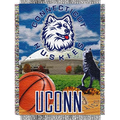 Jeté NCAA, Homefield Advantage College Sports Decor, 48 po x 60 po