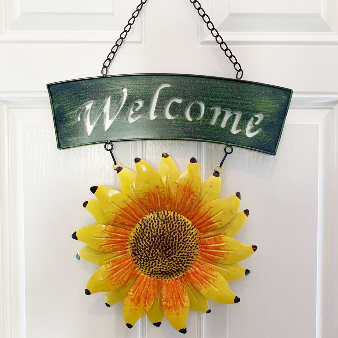 Bintou Water Resistant Steel Text & Numbers Wall Decor August Grove®