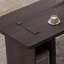 Bureau rectangulaire en bois manufacturé Smoky Wood-109743270-109743274