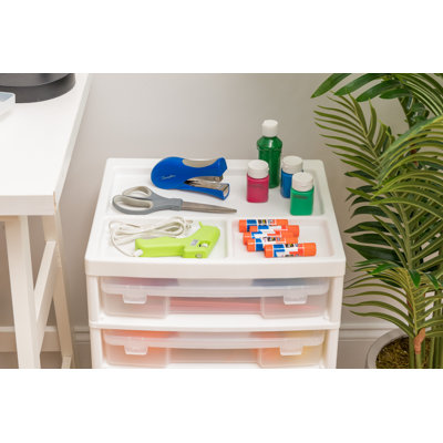 IRIS Drawer Plastic Storage Chest with Casters