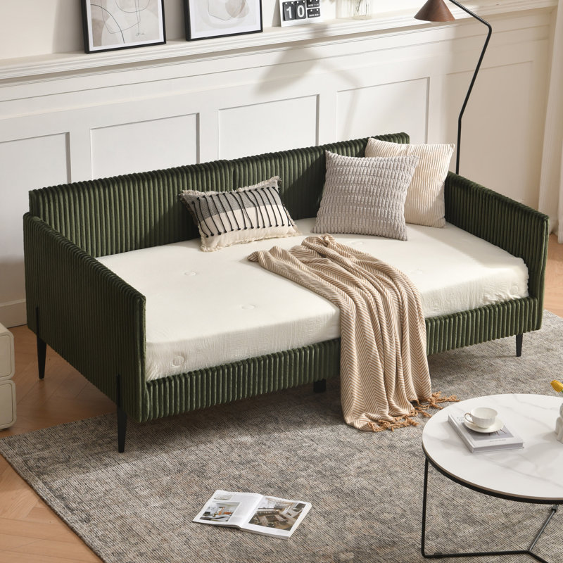 Xingqiliu Upholstered Daybed, Green
