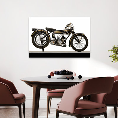 1926, Terrot, 247Cc, type Ft, paysage, paysage abstrait classique, art mural