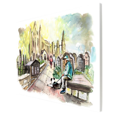 MIKI DE GOODABOOM Traditional Buildings & Architecture Wall Decor on Ceramic